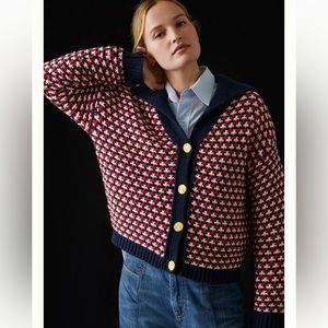New Women's Birds of Paradis by Trovata Savannah Cardigan Sweater!!🔥🔥🔥